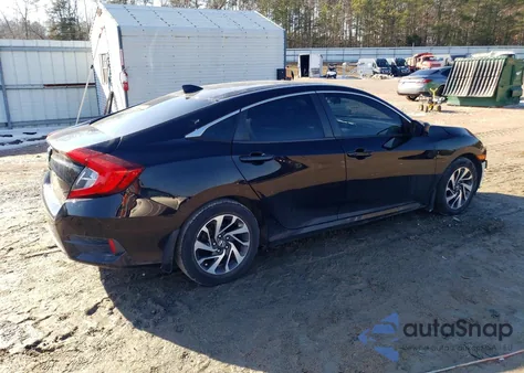 2018 Honda Civic Ex from USA, damaged, VIN 2HGFC2F79JH526854
